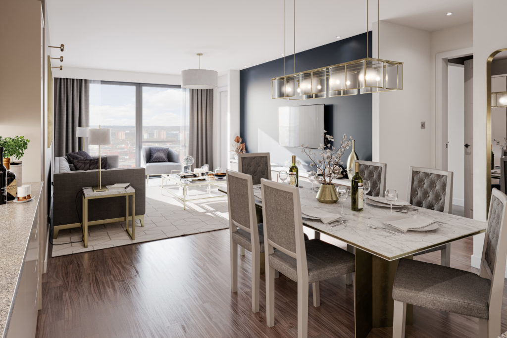 JQ rise | Dining Room | Angle 1 | Buy To Let Properties