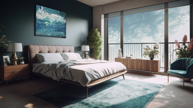 Investing in UK Property from South Africa. UK Development Bedroom with a view