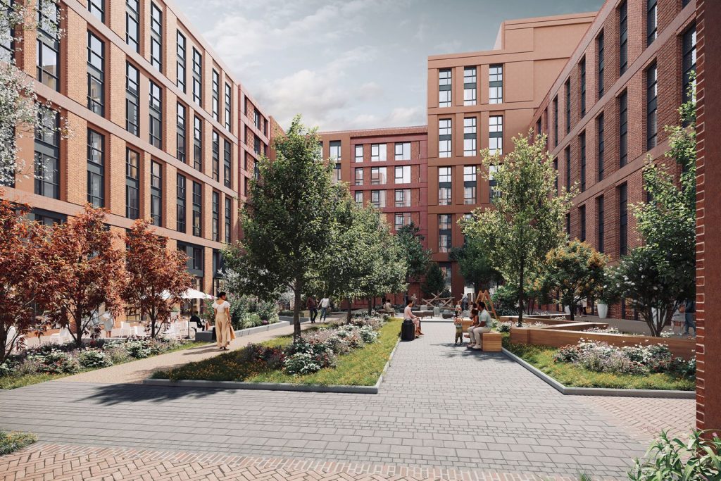 smithfield courtyard | build to rent properties