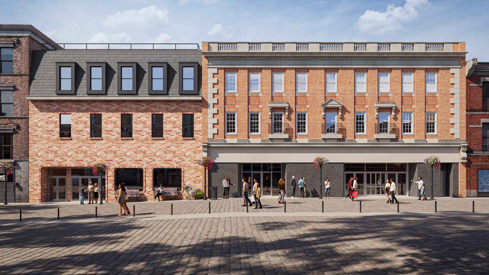 Why do expats invest in UK Property. Image of All Saints South development in the UK